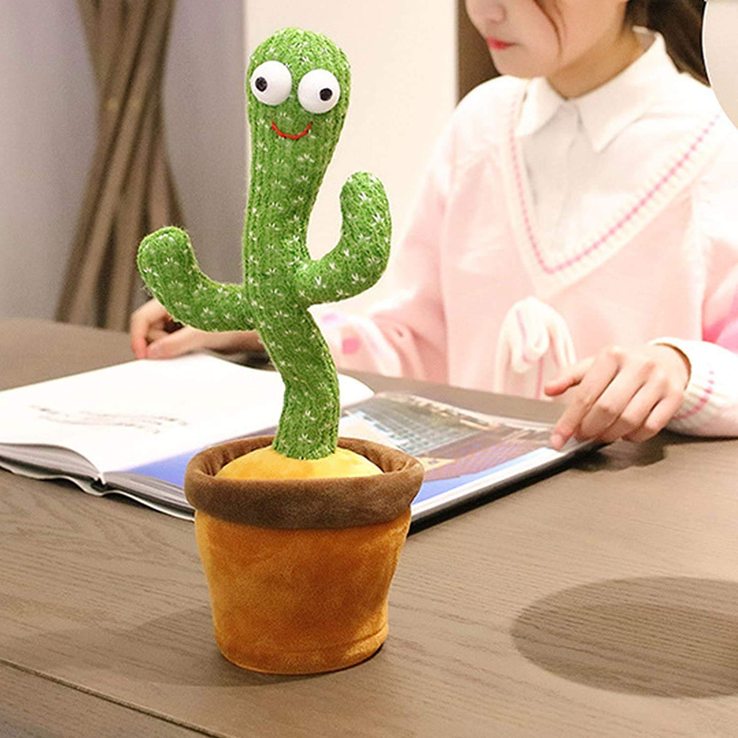 Cactus Plush Toy - Green - BySwiftly